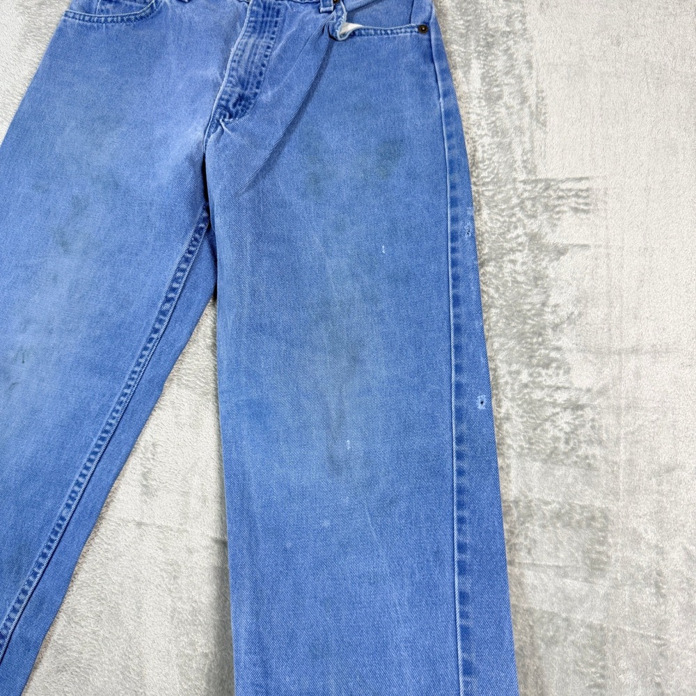 Vintage Levi's Mens 30x34 550 Relaxed Fit Orange Tab Blue Distressed USA Made - Picture 3 of 14